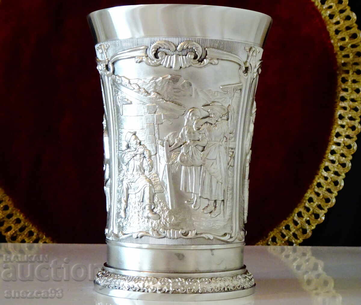 Delivery of Kalayan mug, a mug with original hunting paintings 600 ml