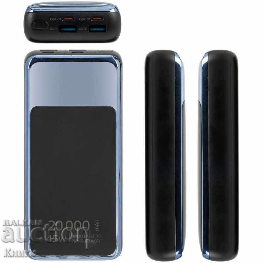 Delivery of External Battery for Laptop Rivacase VA1075 (20000 mAh), QCPD Delivery of External Battery for Laptop Rivacase VA1075 (20000 mAh), QCPD