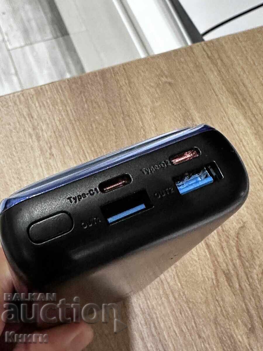 External Battery for Laptop Rivacase VA1075 (20000 mAh), QCPD - 6 External Battery for Laptop Rivacase VA1075 (20000 mAh), QCPD - 6