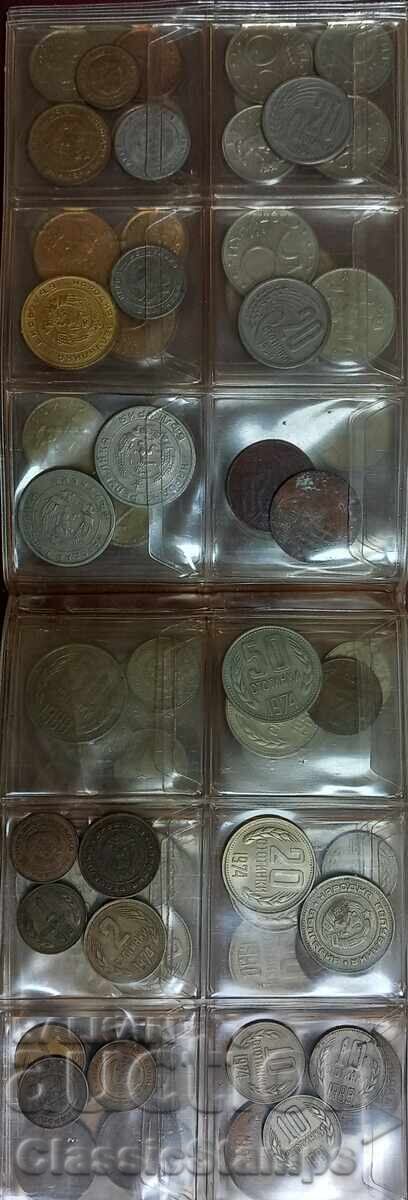 Bŭlgariya 1951-2000 φάκελος με πάνω από 100 νομίσματα - 5