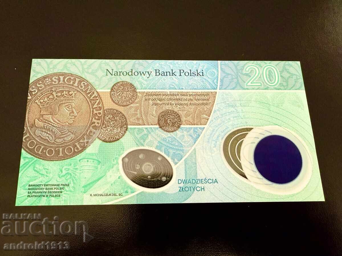 POLAND - 20 ZLOTY 2023, COMMEMORATIVE (COPERNICUS), UNC, FOLDER - 5