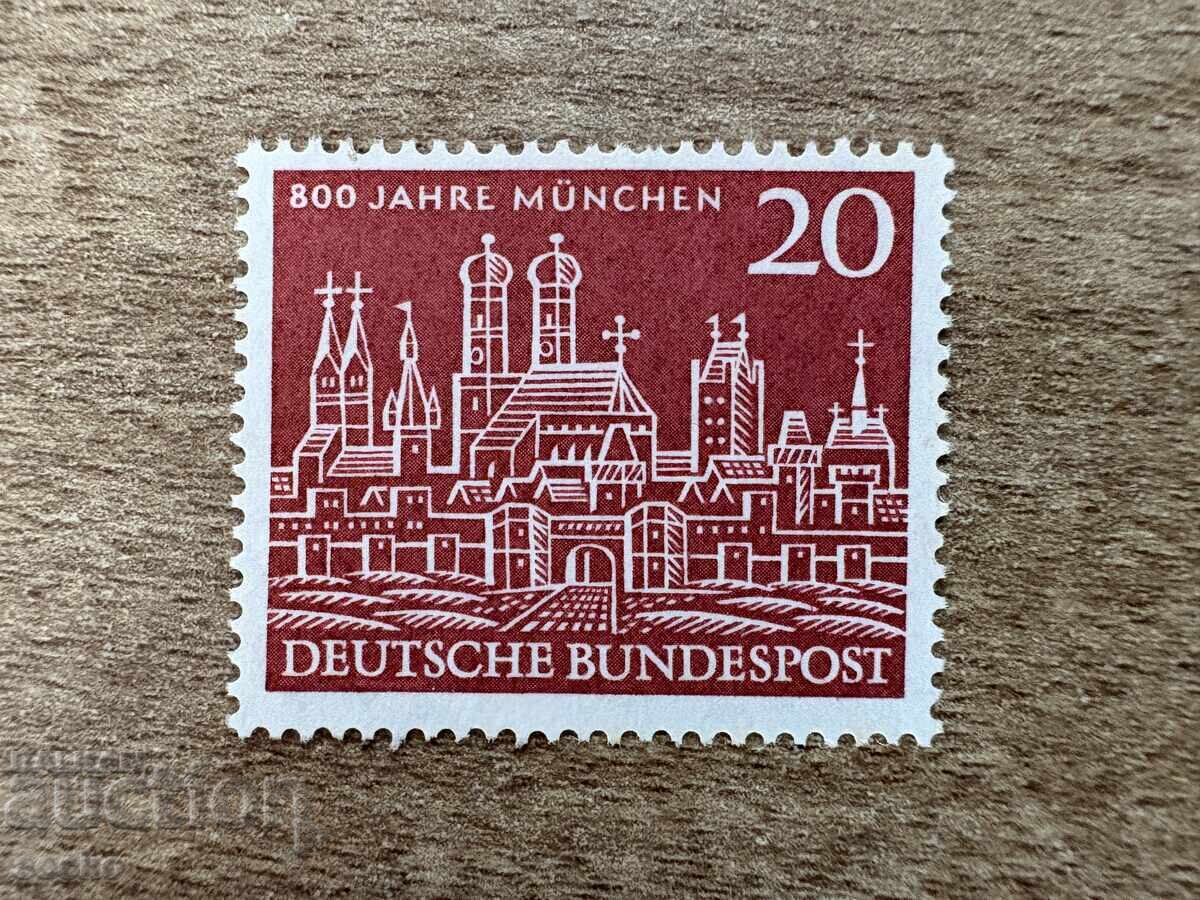 West Germany - 800 pf. Munich (1958) MNH