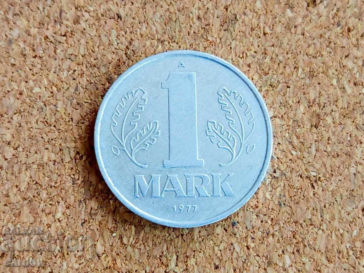 ГДР 1 марка, 1977 г.