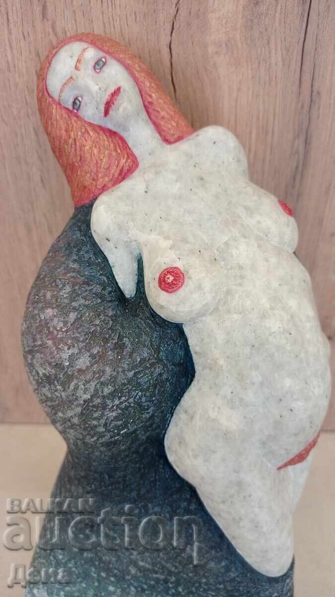 Ivaĭlo Pashkulski - Sculptură din marmură, 2004 cu preț 302.00 BGN | € 154.41