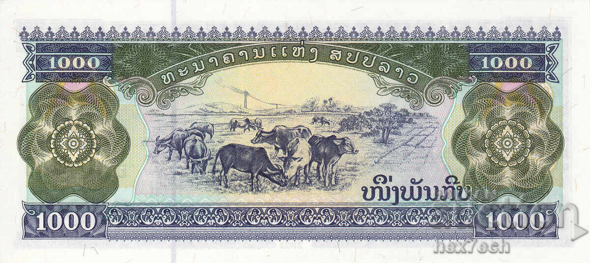 Δημοπρασία ❤️ ⭐ Λάος 2003 1000 kip UNC νέο ⭐ ❤️