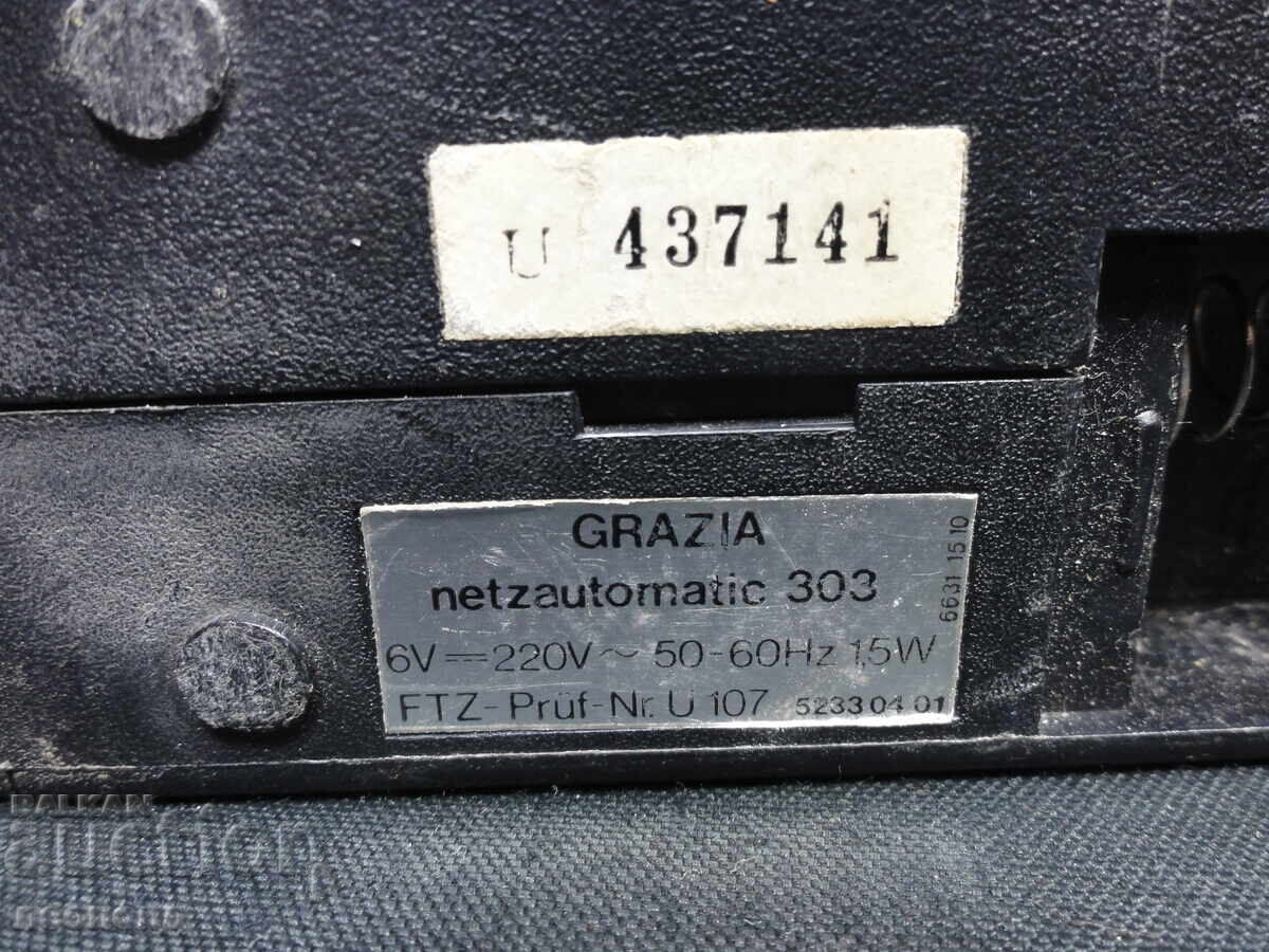 BZC STAR RETRO TRANSISTOR RADIO GRAETZ GRAZIA - 7