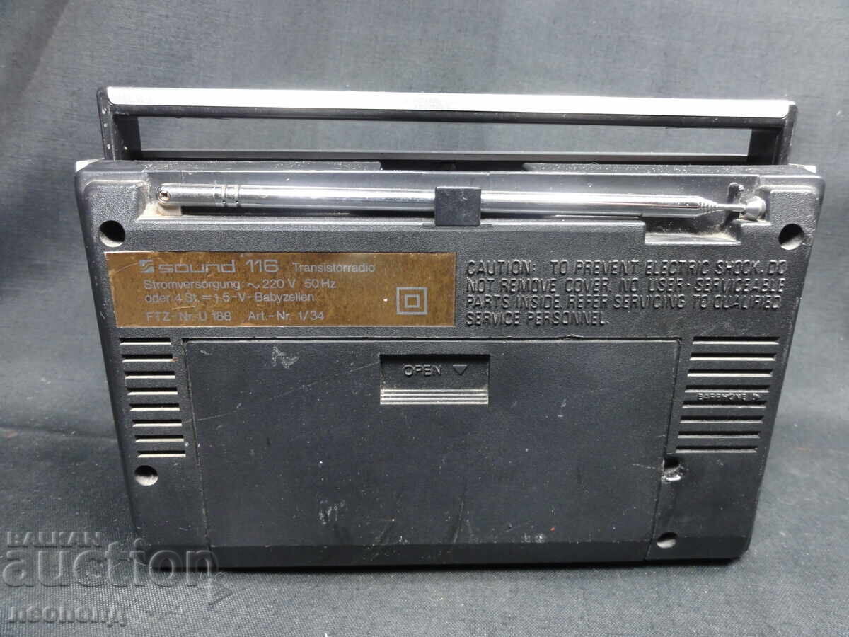 Παράδοση BZTS ΣΤΑΡ ΡΕΤΡΟ ΤΡΑΝΖΙΣΤΟΡ ΡΑΔΙΟ SOUND 116 Παράδοση BZTS ΣΤΑΡ ΡΕΤΡΟ ΤΡΑΝΖΙΣΤΟΡ ΡΑΔΙΟ SOUND 116