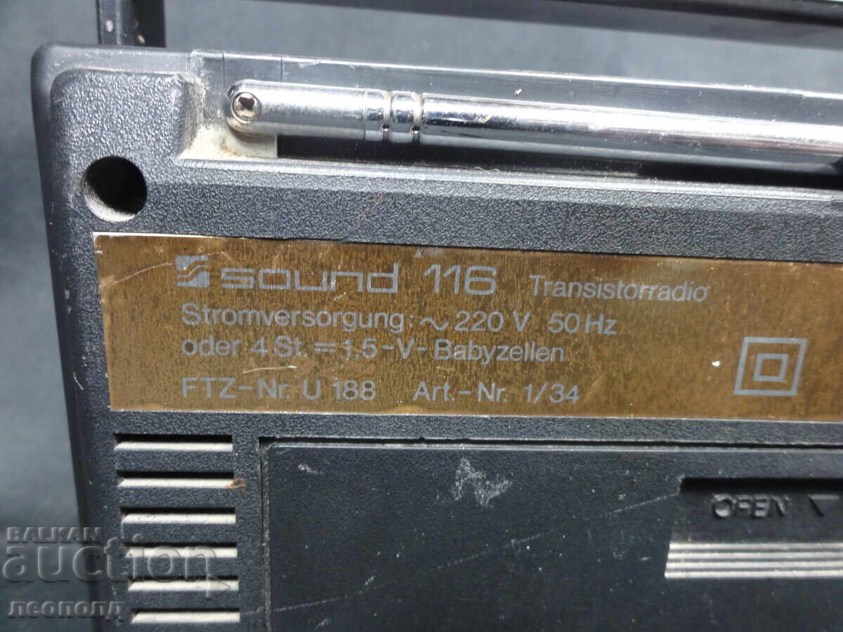 BZTS ΣΤΑΡ ΡΕΤΡΟ ΤΡΑΝΖΙΣΤΟΡ ΡΑΔΙΟ SOUND 116 - 5 BZTS ΣΤΑΡ ΡΕΤΡΟ ΤΡΑΝΖΙΣΤΟΡ ΡΑΔΙΟ SOUND 116 - 5