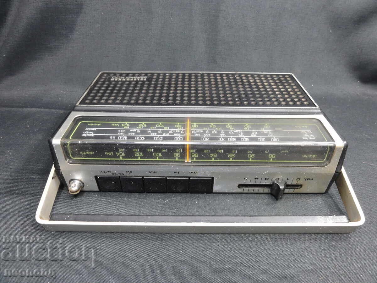 BZC STAR RETRO TRANSISTOR RADIO TELEFUNKEN PARTNER 400 - 5