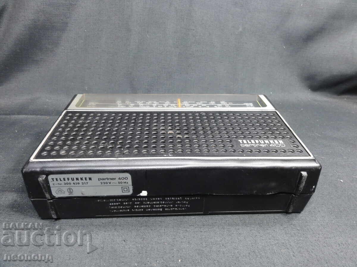 BZC STAR RETRO TRANSISTOR RADIO TELEFUNKEN PARTNER 400 - 6