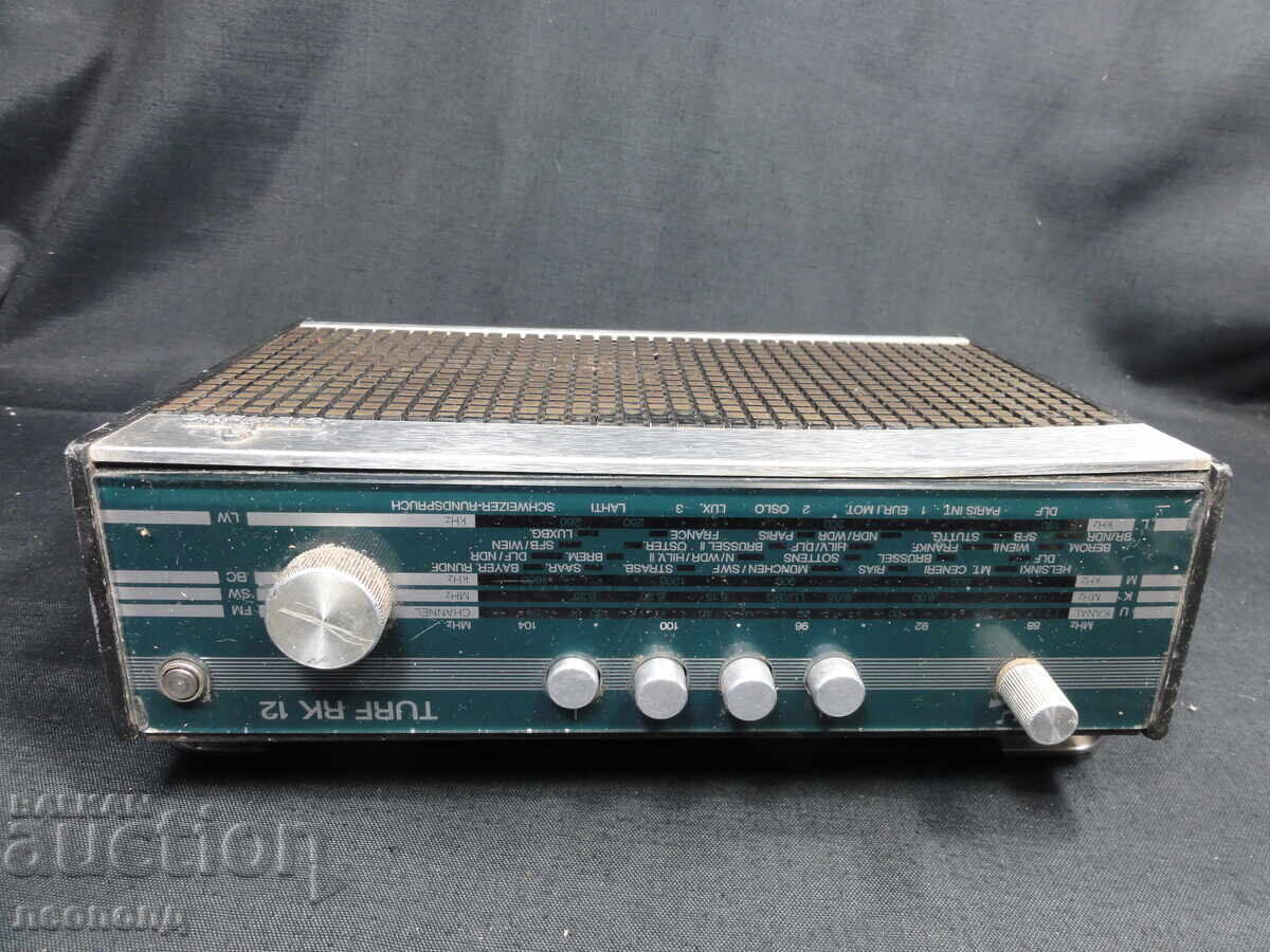 BZC STAR RETRO TRANSISTOR RADIO SIEMENS TURF RK 12 - 5