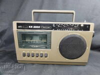 BZTs STAR RETRO SOC GDR TRANSISTOR RADIO CASSETTE RECORDER RFT KR2000