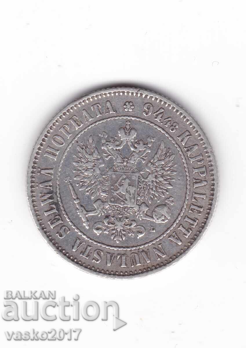 1 MARKKAA - 1908 Rusia pentru Finlanda cu preț 39.00 BGN | € 19.94 1 MARKKAA - 1908 Rusia pentru Finlanda cu preț 39.00 BGN | € 19.94