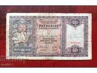 Slovacia 50 coroane 1940