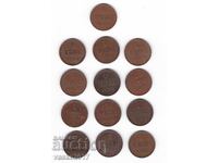 Lot 1 Penni - Rusia pentru Finlanda 13 buc