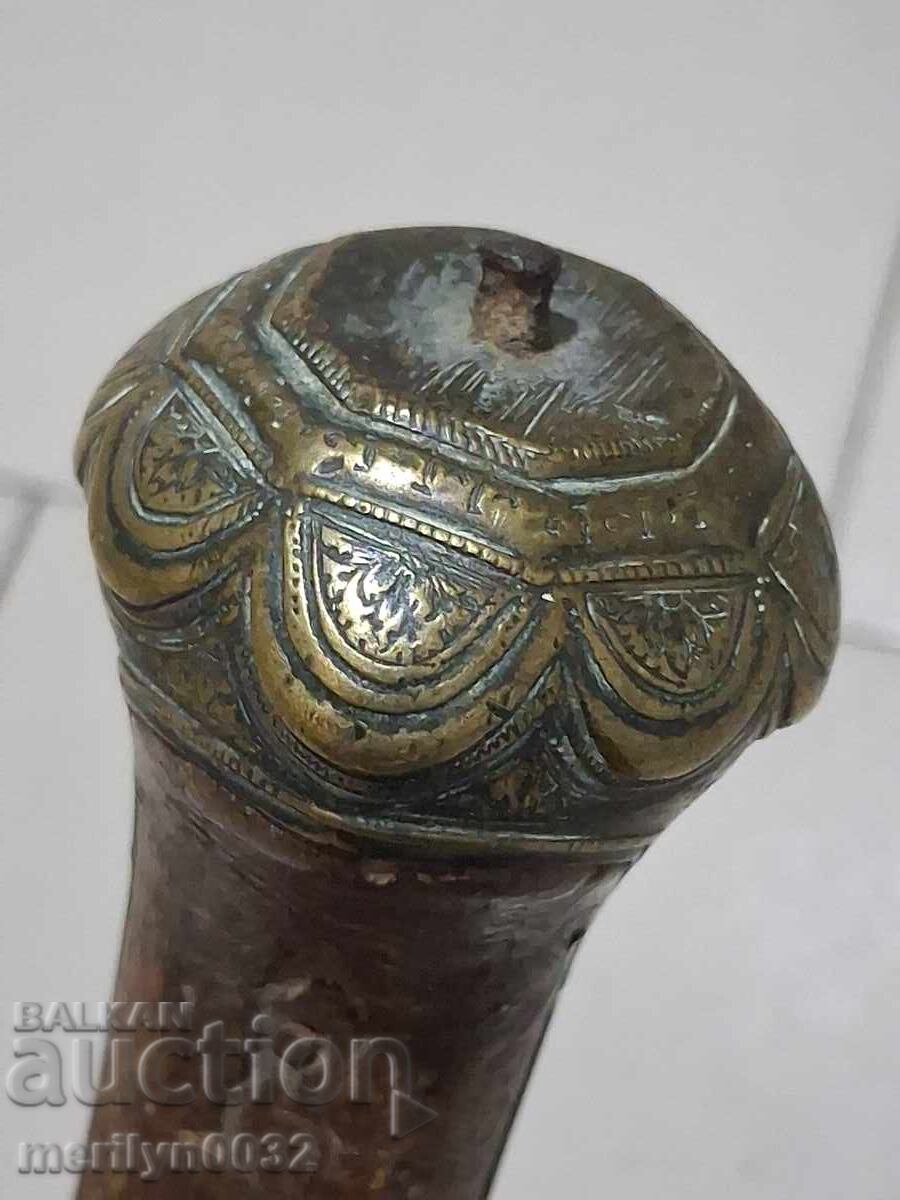 Auction  Remains of a flintlock pistol 25 cm pistol ball trigger tepej