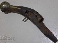 Remains of a flintlock pistol 25 cm pistol ball trigger tepej