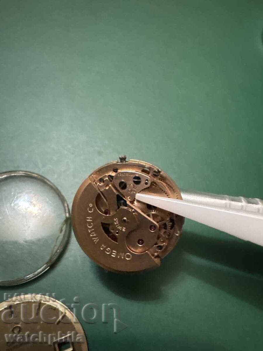 Ωμέγα cal. 684 Αυτόματο, μηχανισμός γυναικείου ρολογιού. Σπάνιο - 6