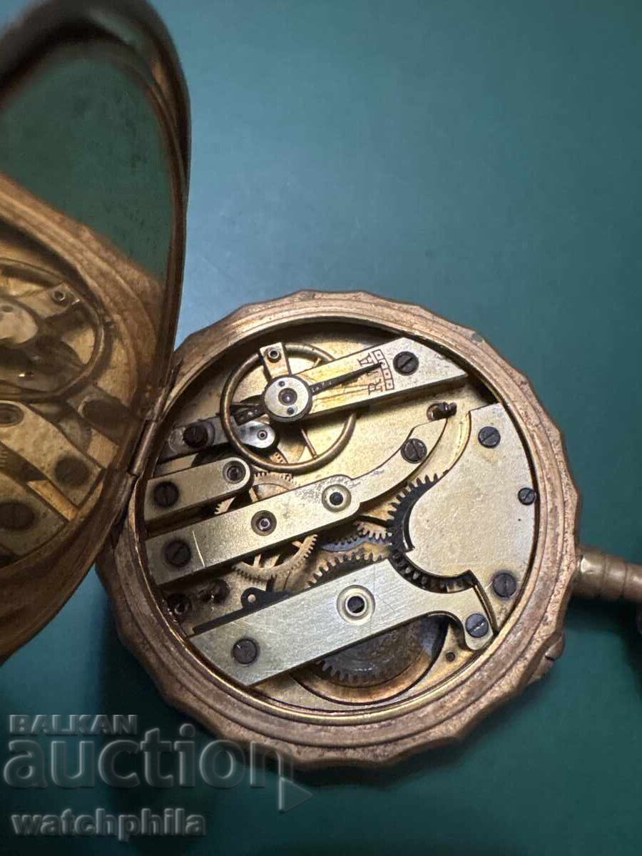 Επιχρυσωμένο ρολόι τσέπης για ανταλλακτικά - 5