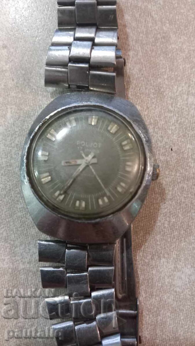 МЪЖКИ РЪЧЕН ЧАСОВНИК POLJOT с цена 15.00 лв. | € 7.67 МЪЖКИ РЪЧЕН ЧАСОВНИК POLJOT с цена 15.00 лв. | € 7.67