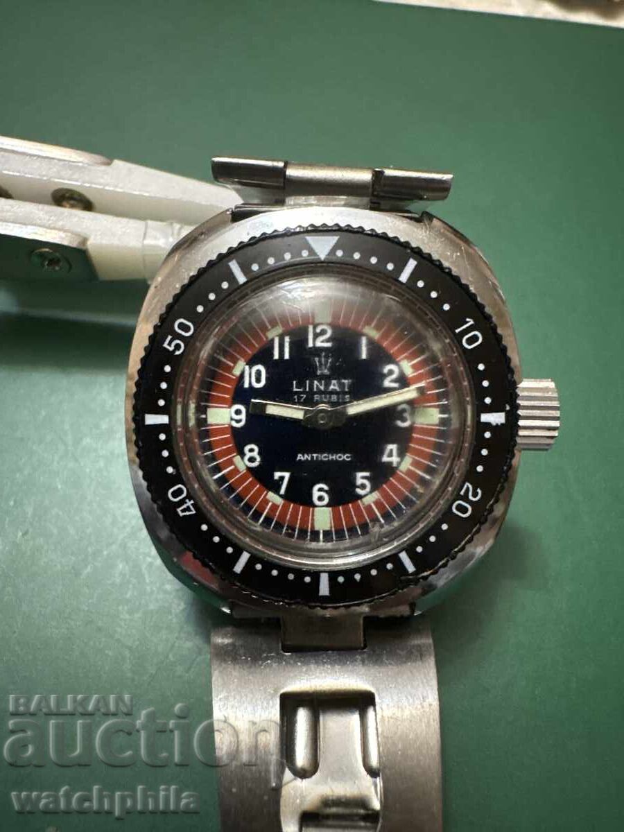 Linat Daĭvŭrski σπάνιο ελβετικό γυναικείο ρολόι με τιμή 25.00 BGN | € 12.78