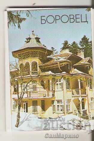 Картичка  България  Боровец Албумче мини 2