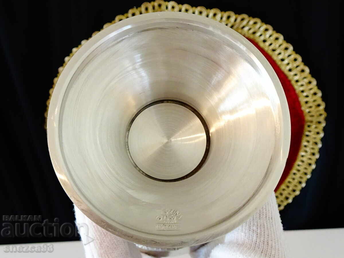 Painted wine glass with scenic paintings, 250 ml, 360 g - 7