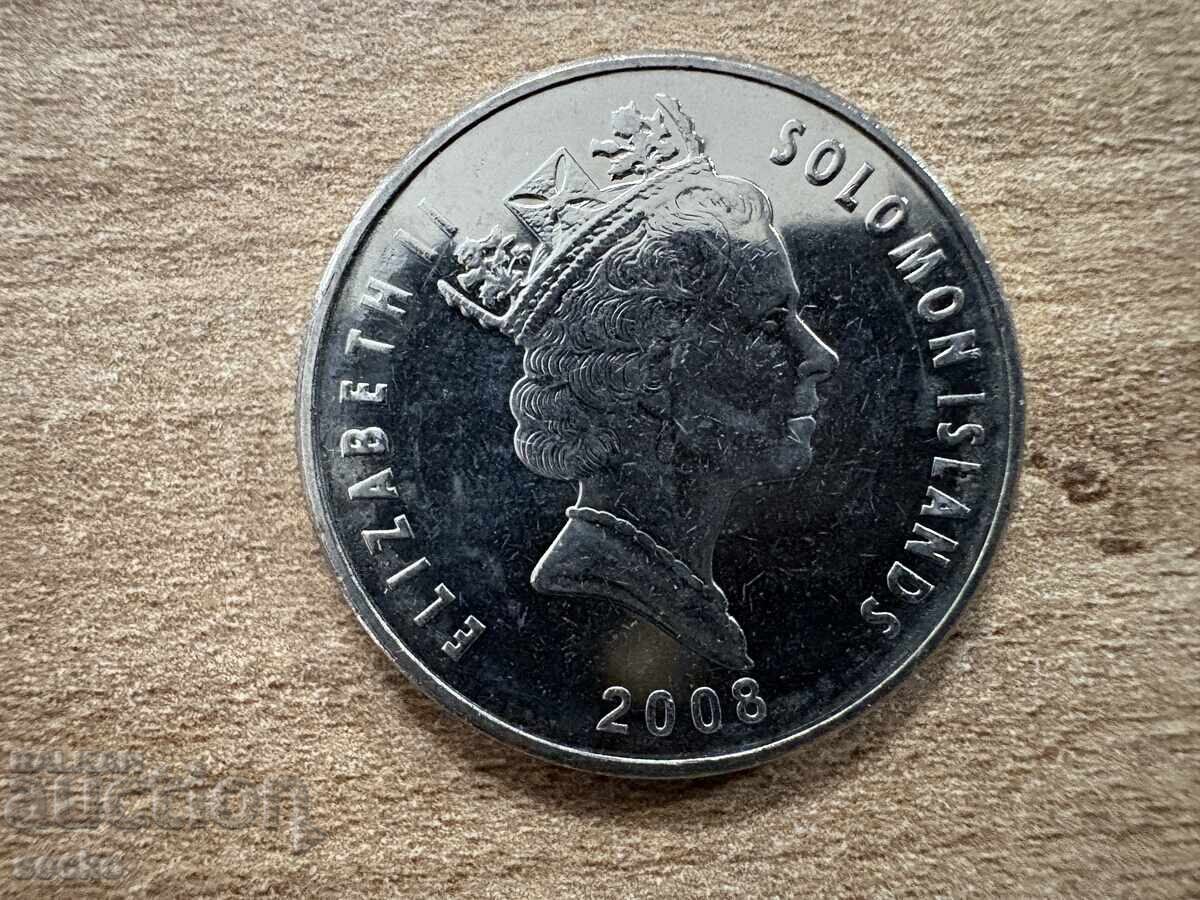 Insulele Solomon - 20 cenți (2008) cu preț 1.80 BGN | € 0.92