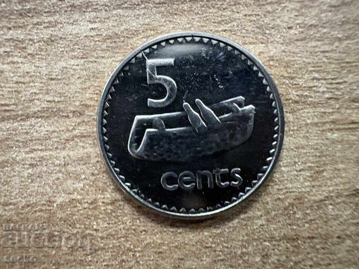 Фиджи - 5 цента (2006) Фиджи - 5 цента (2006)