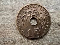 Netherlands East Indies - 1 Cent (1945) - 'P'