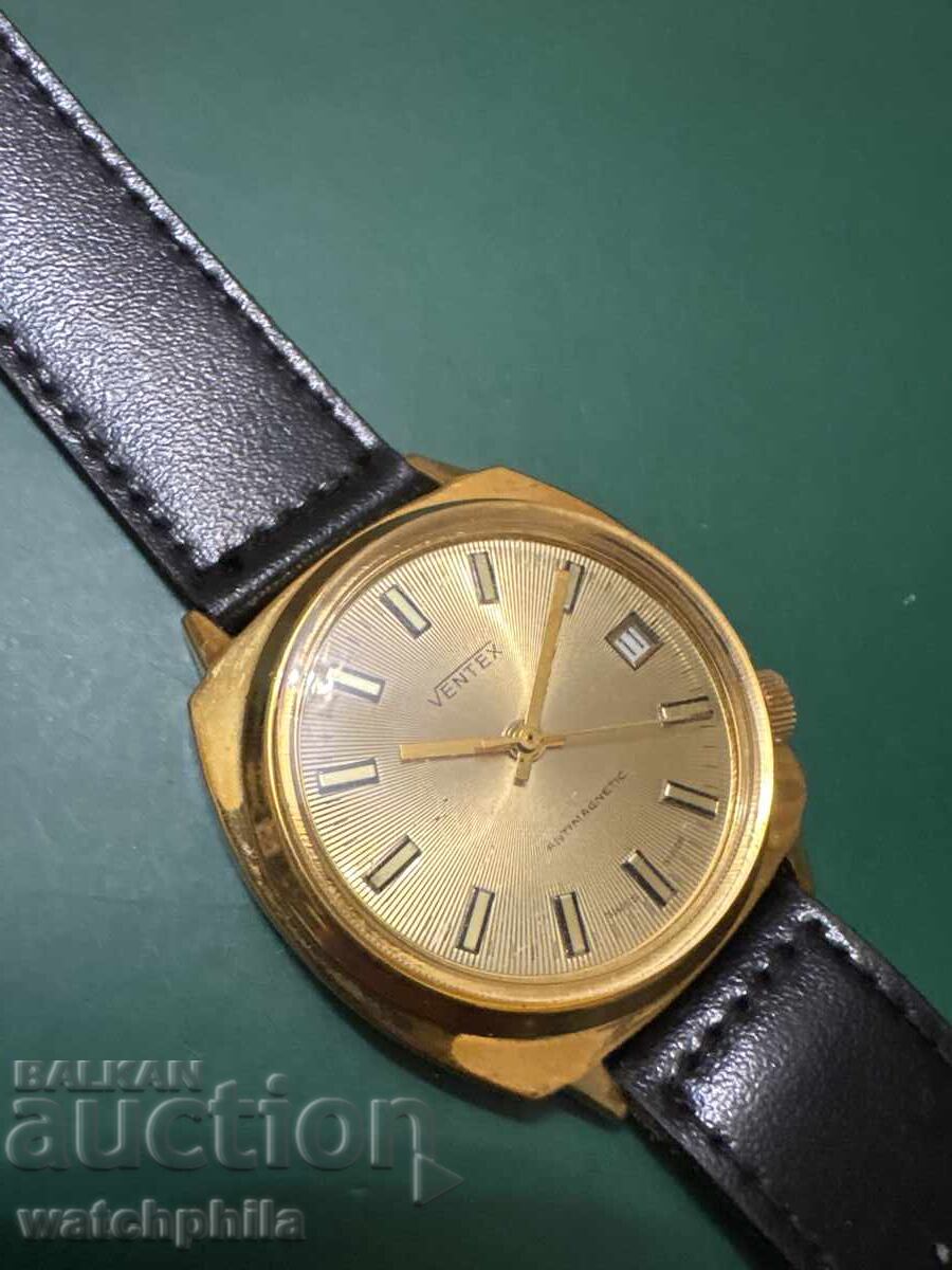 Ventex ελβετικό ανδρικό ρολόι. Λειτουργεί άψογα με τιμή 26.30 BGN | € 13.45 Ventex ελβετικό ανδρικό ρολόι. Λειτουργεί άψογα με τιμή 26.30 BGN | € 13.45