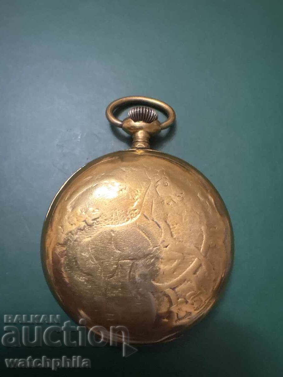 Δημοπρασία Ωμέγα Σπάνιο ρολόι τσέπης, λειτουργεί