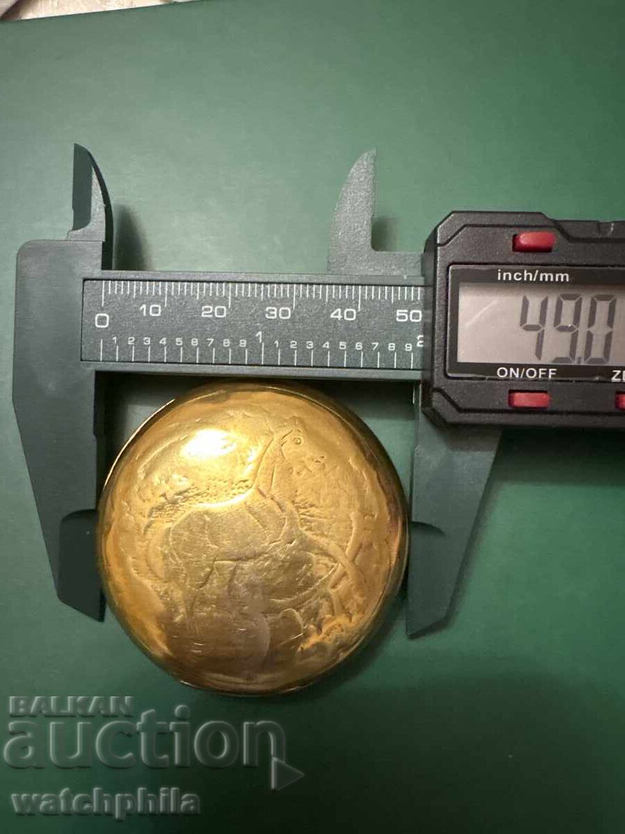 Ωμέγα Σπάνιο ρολόι τσέπης, λειτουργεί - 7