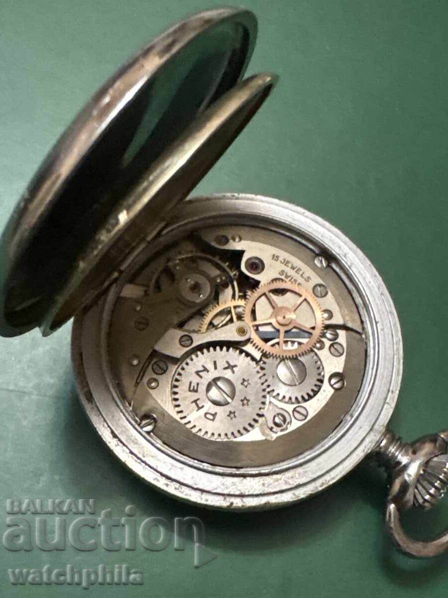 Φοίνιξ εξαιρετικά σπάνιο ρολόι τσέπης, λειτουργεί άριστα