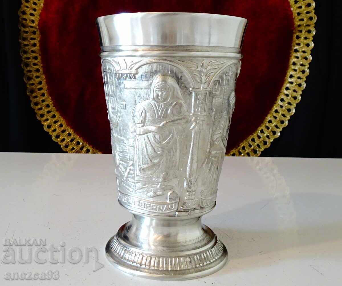 Kalaen goblet, wine glass with paintings by Hans Thoma with price 65.00 BGN | € 33.23
