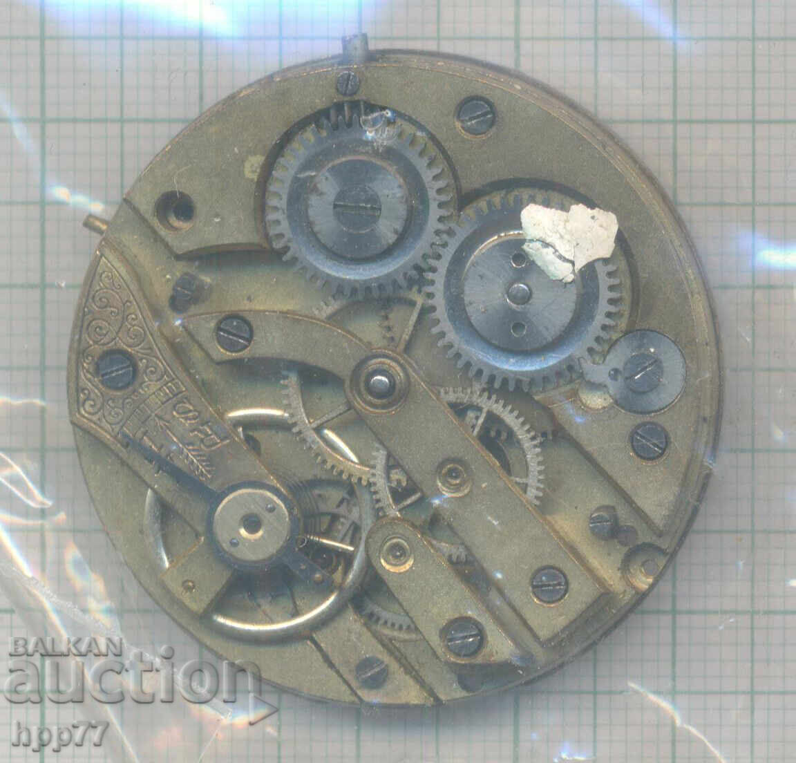 clock mechanism 17 with price 1.02 BGN | € 0.52