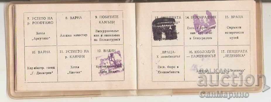 Книжка 100 национални туристически обекта 3 с цена 3.50 лв. | € 1.79