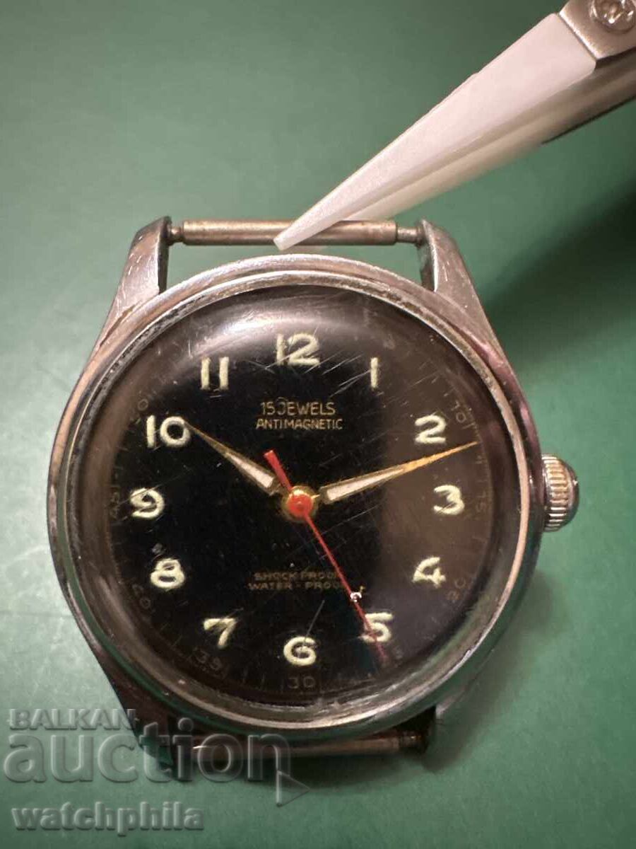 Στρατιωτικού τύπου σπάνιο ανδρικό ρολόι. Λειτουργεί άψογα