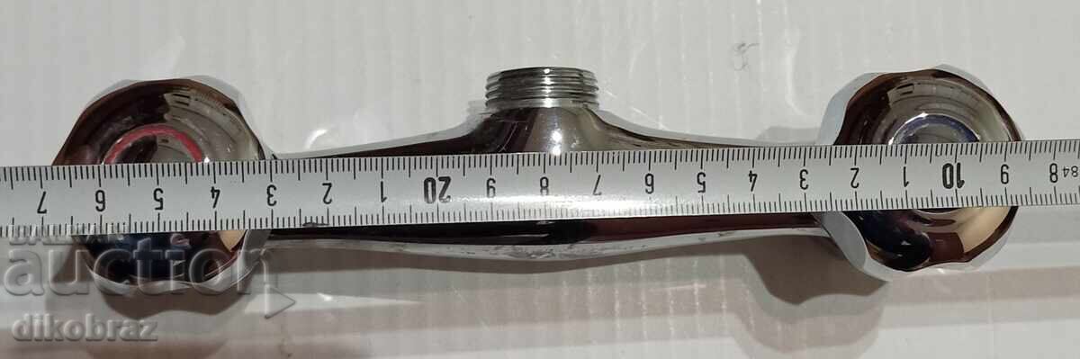 Delivery of Wall-mounted faucet with ceramic heads - 155 mm - for 5 € Delivery of Wall-mounted faucet with ceramic heads - 155 mm - for 5 €