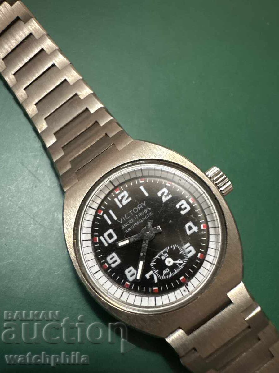 Victory ελβετικό γυναικείο μηχανικό ρολόι. Άριστο με τιμή 17.00 BGN | € 8.69