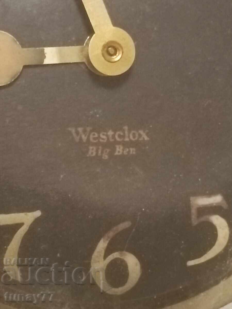 Доставка на Много рядък Античен будилник Westclox Big Ben от 1919 г. В Доставка на Много рядък Античен будилник Westclox Big Ben от 1919 г. В