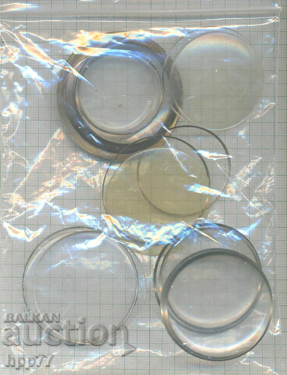 Watch parts, crystals 31