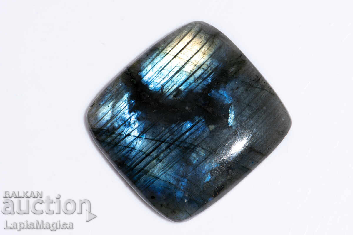 Labradorite 50ct square cabochon Labradorite 50ct square cabochon