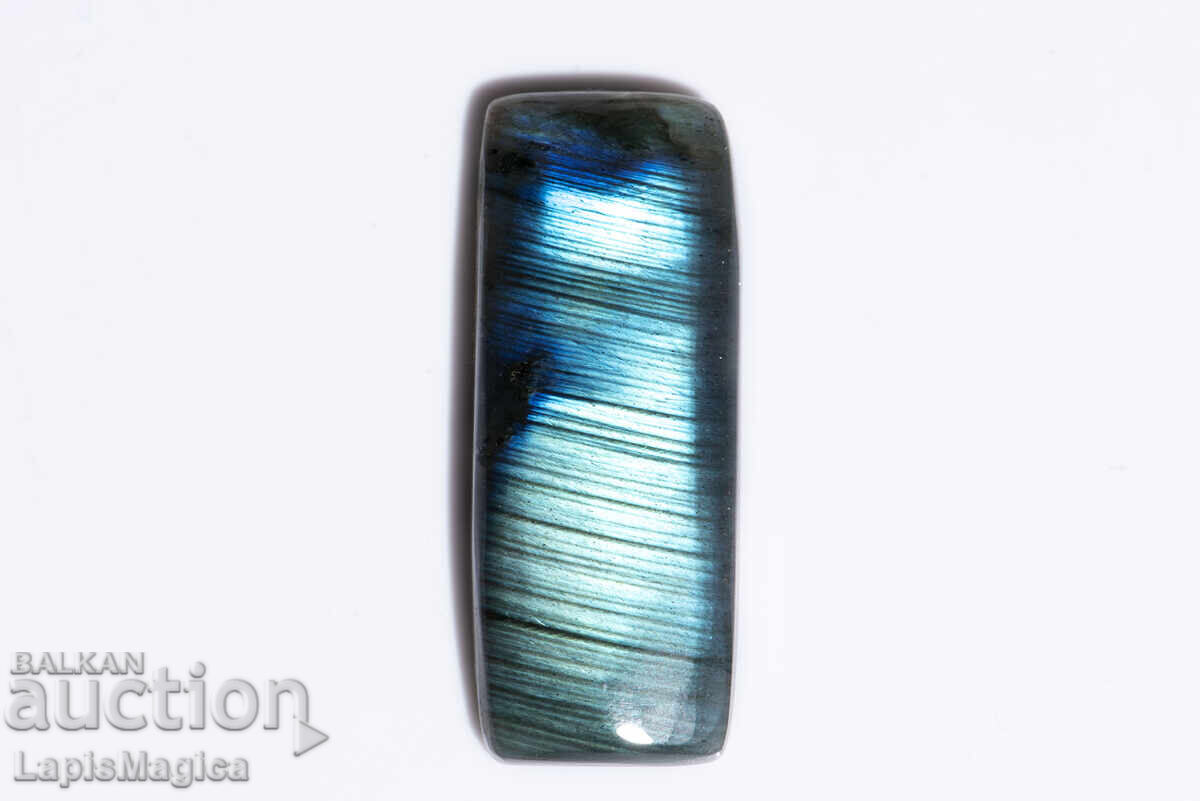 Λαμπραδορίτης 57ct οκτάγωνο καμποσόν