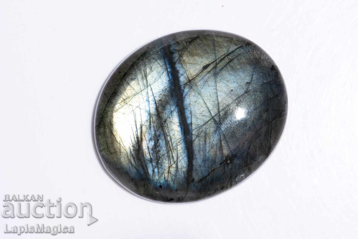Labradorite 132.1ct oval cabochon