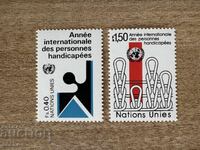 UN Geneva - International Year of Disabled Persons (1981) MNH