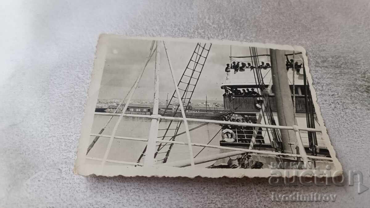 Photo Men and women on the steamboat Tsar Ferdinand Varna Photo Men and women on the steamboat Tsar Ferdinand Varna