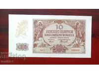 Polonia 10 zloți 1940