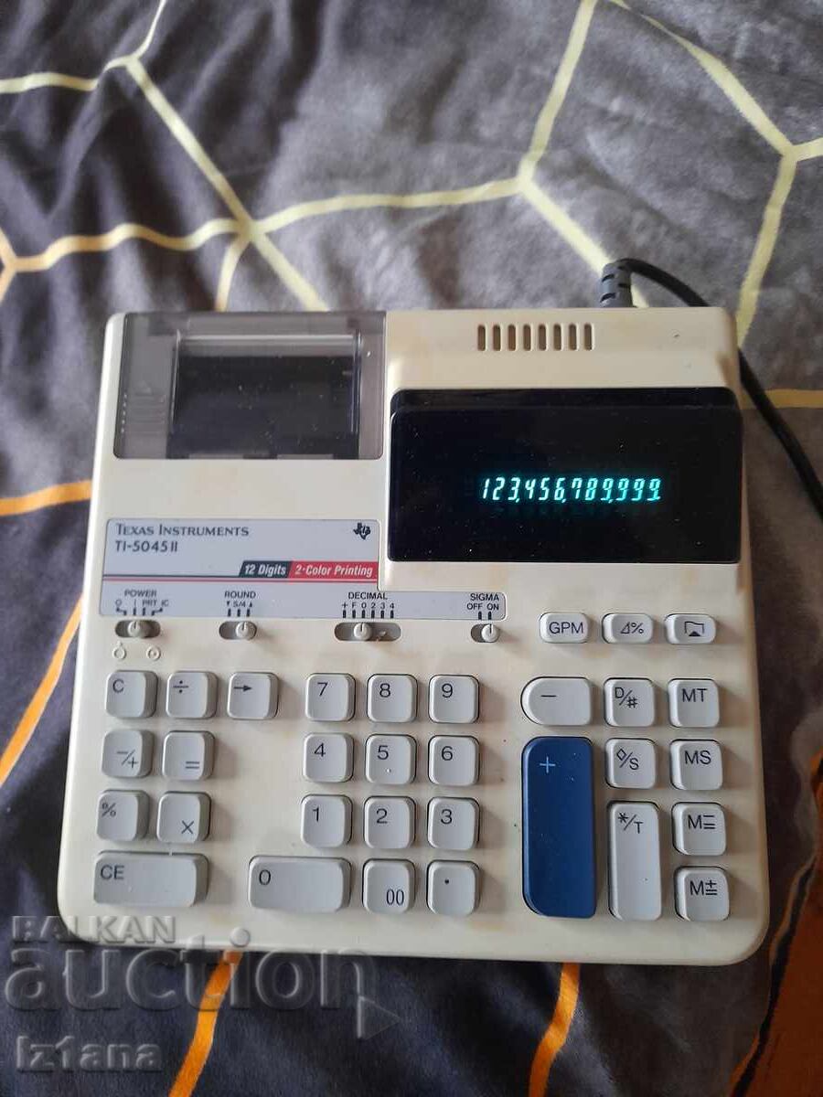 Old Texas Instruments TI-5045IIA calculator - 7