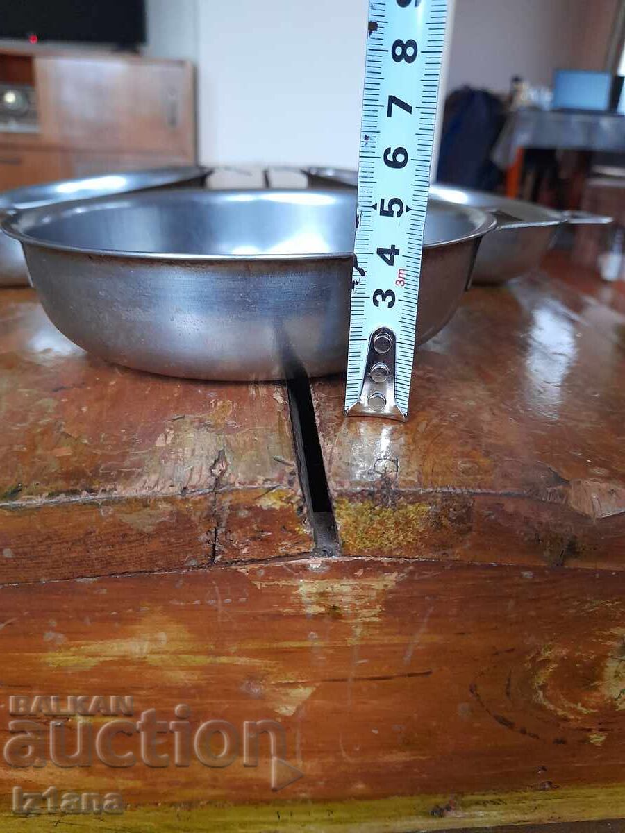 Παλιό ανοξείδωτο τηγάνι, τηγάνια, ανοξείδωτο ατσάλι με τιμή 45.00 BGN | € 23.01